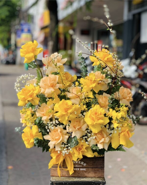 Giỏ Hoa Khai Trương-AT04